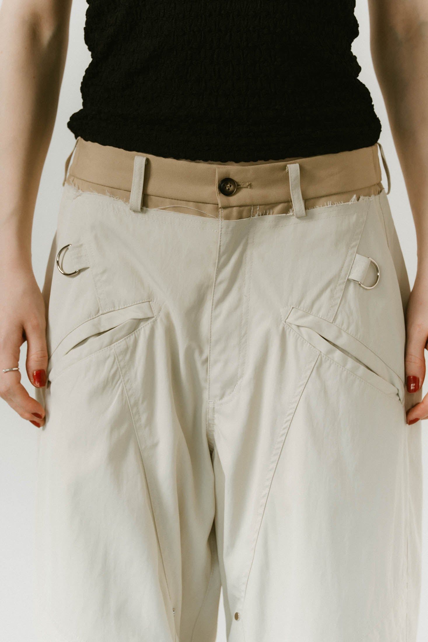 Knuth Marf - docking nylon pants(unisex) / ドッキングナイロン
