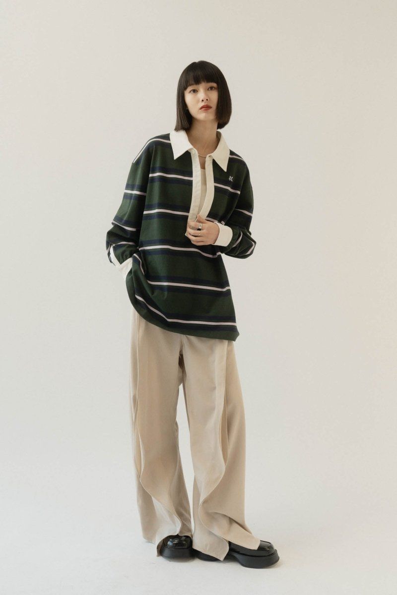 Knuth Marf - slit deformed pants(unisex) / スリット ディフォームド