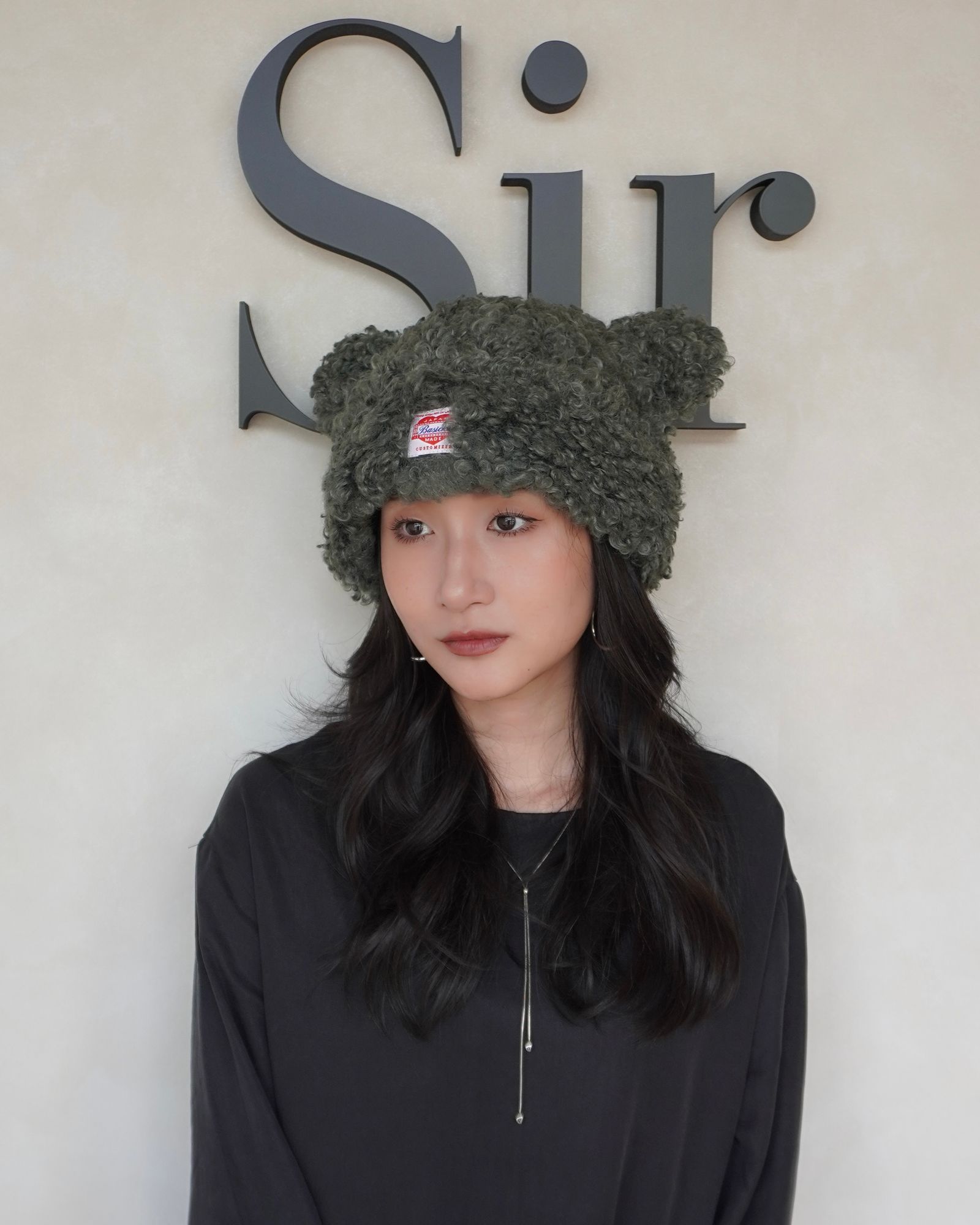 BASICKS - Bear Beanie / ベアビーニー (ブラウン) | Sir online store
