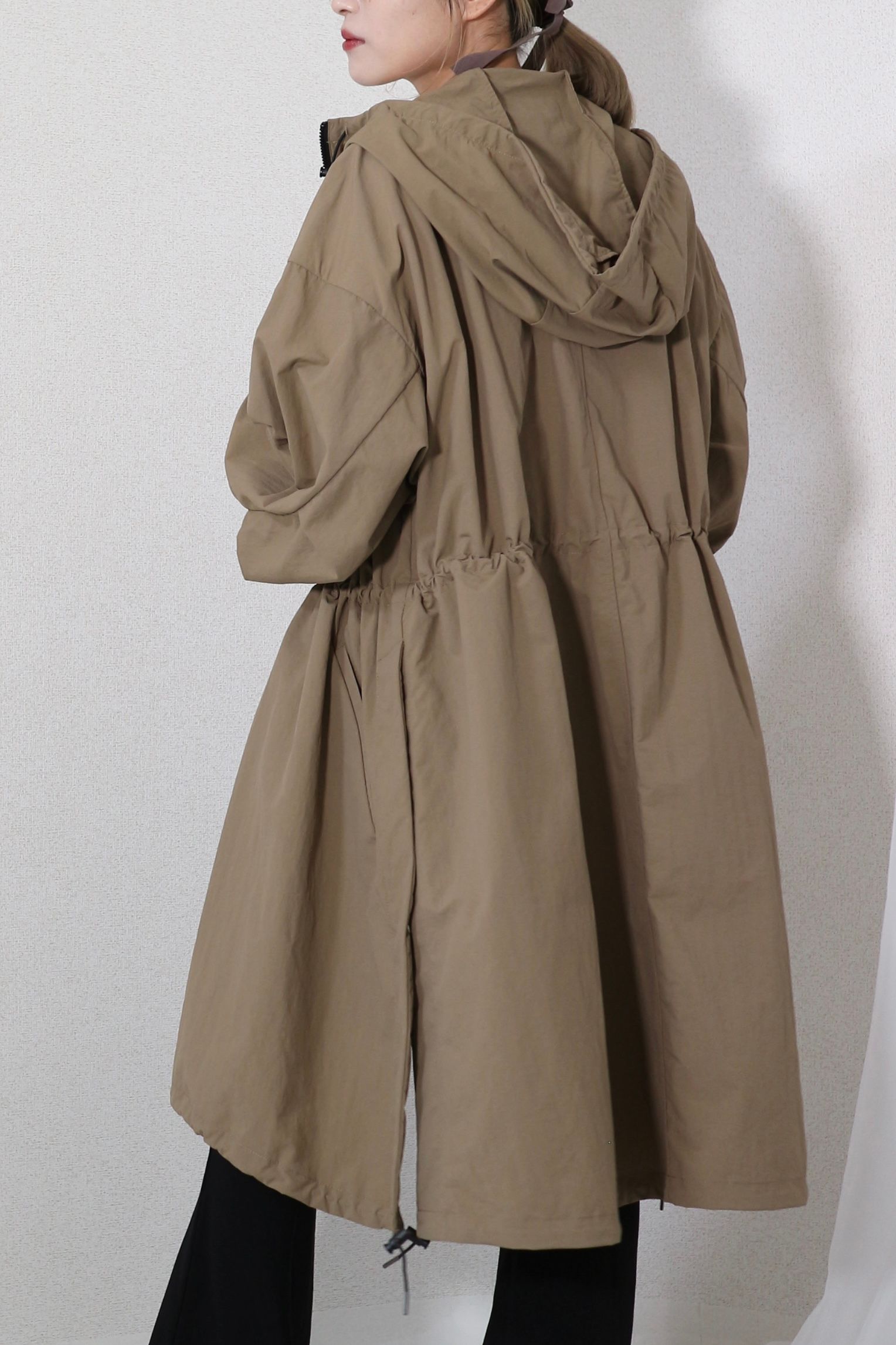 CASA FLINE - RECYCLING NYLON COAT / リサイクルナイロン撥水コート