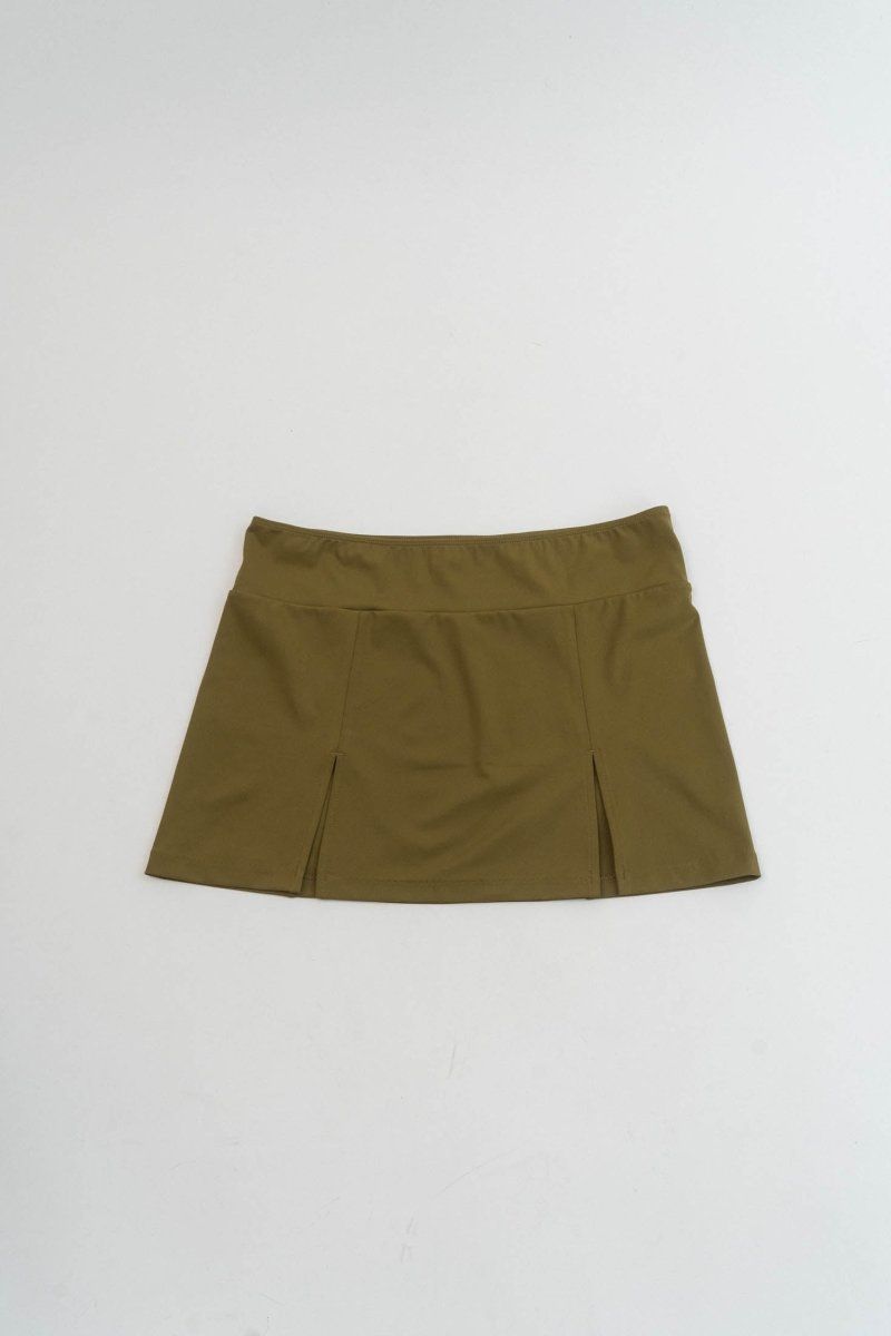 Knuth Marf - slit skirt swim wear / スリットスカートスイムウェア