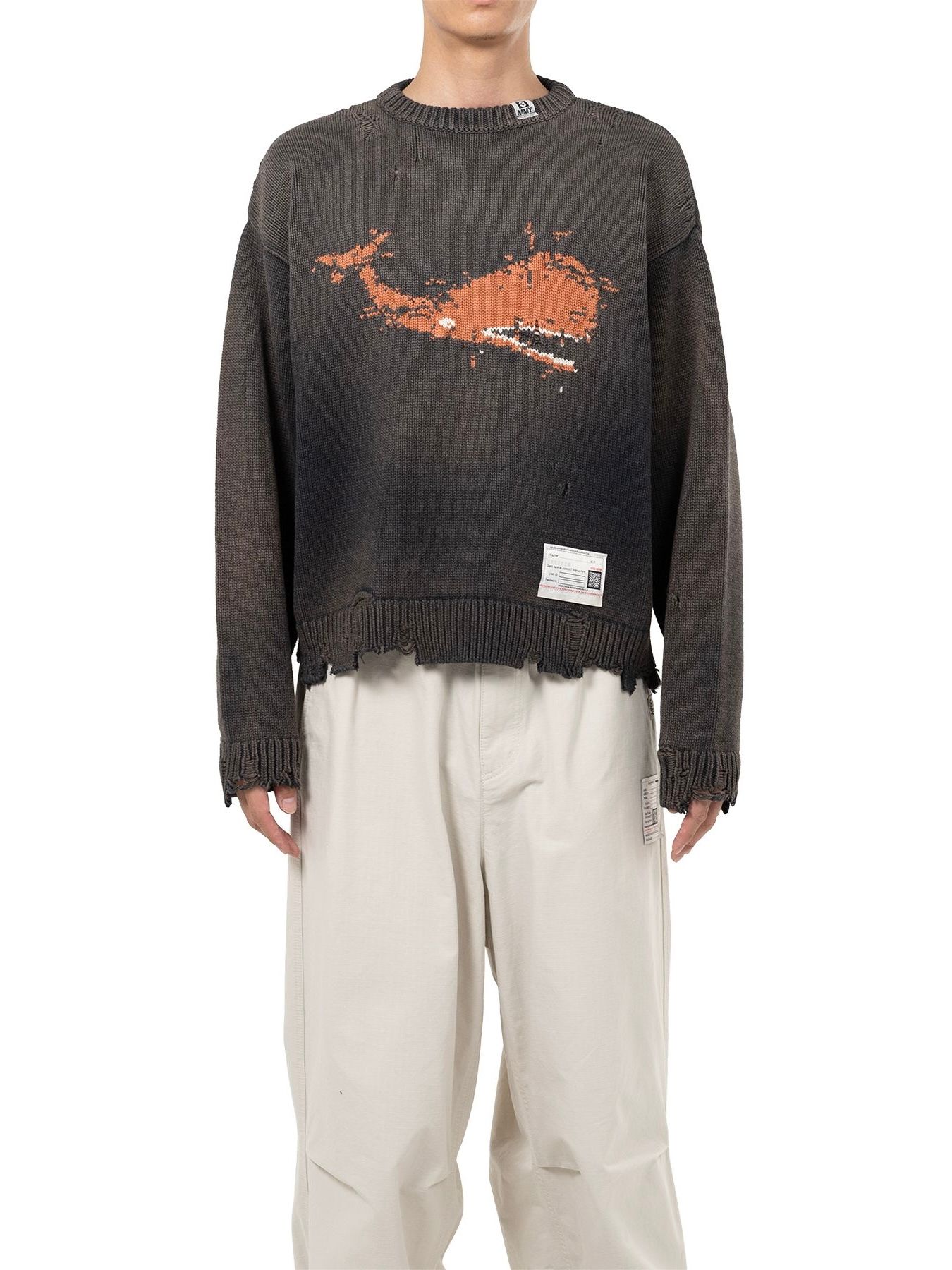 Maison MIHARA YASUHIRO - 【25AW】クジラ ジャガード ニット セーター