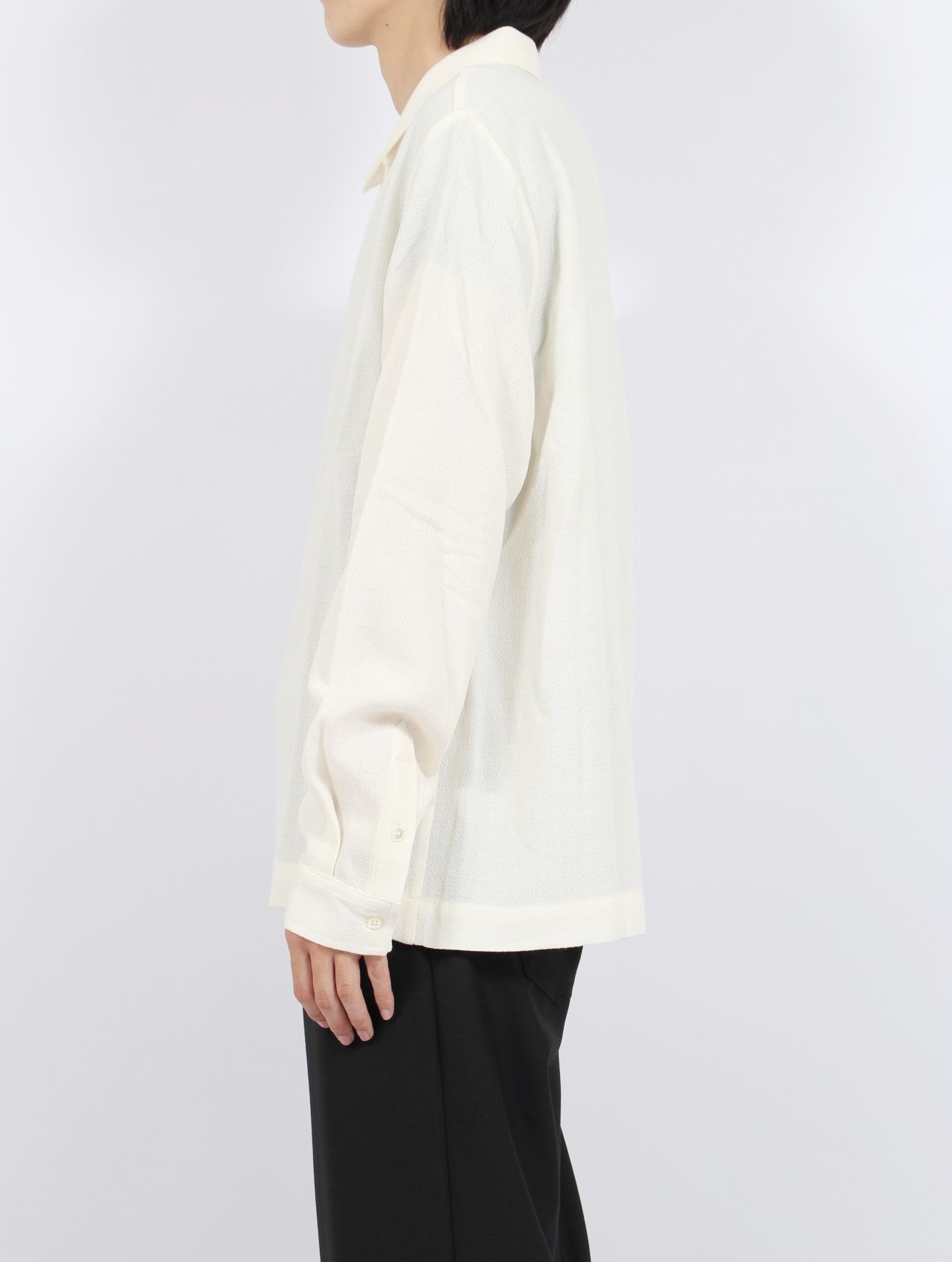 Séfr - 【25AW】定番 センス シャツ 長袖 / SENSE SHIRT / オフ