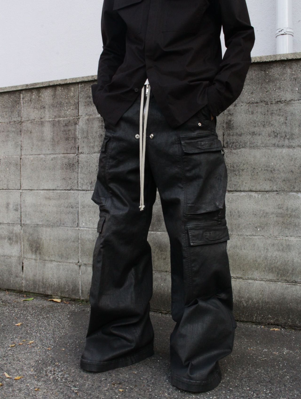 RICK OWENS DRKSHDW - 【25SS】ダブル カーゴ ジャンボ ベラパンツ