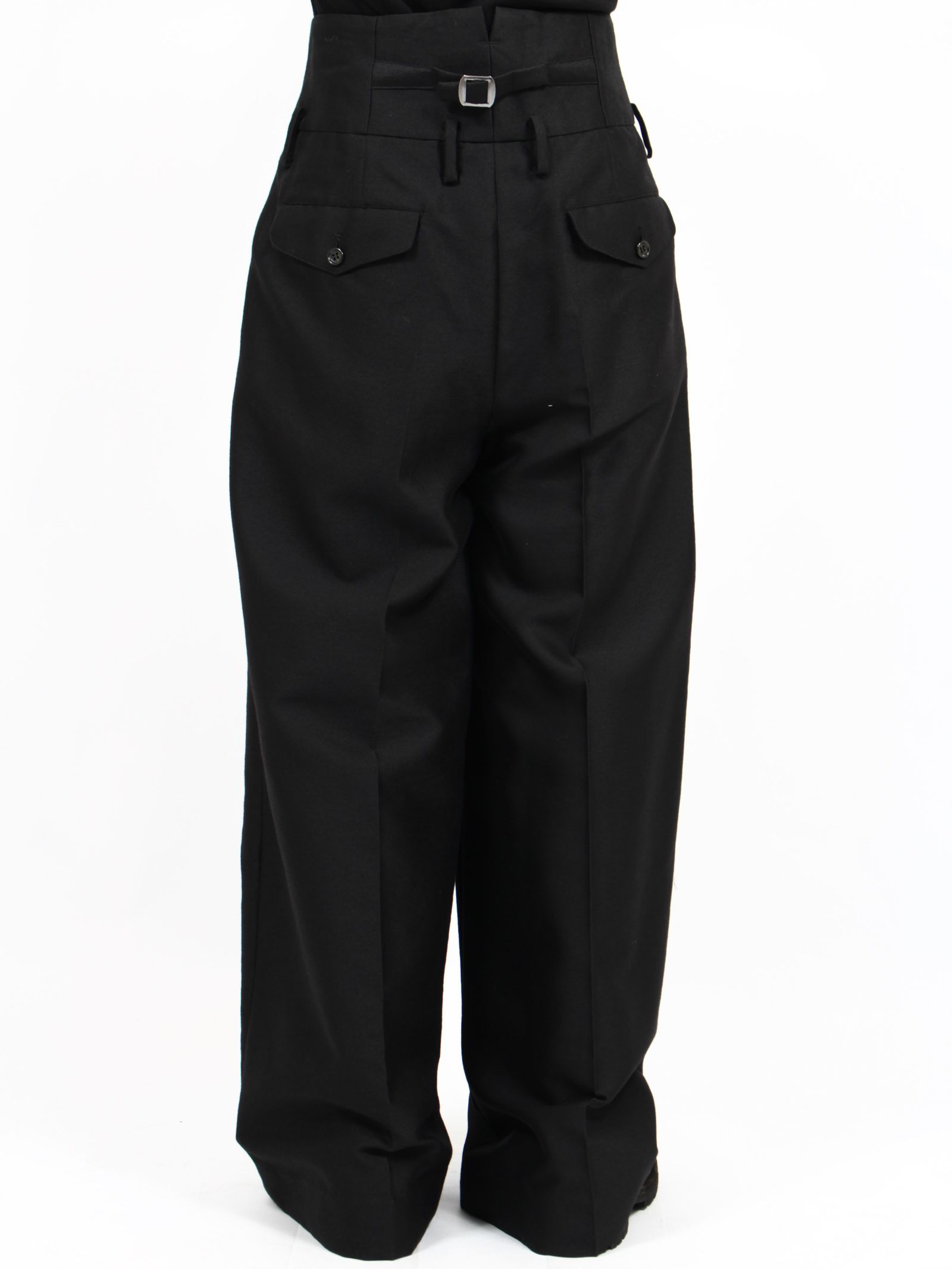 TAAKK - 【25SS】ハイウエスト デザイン トラウザーズ スラックス