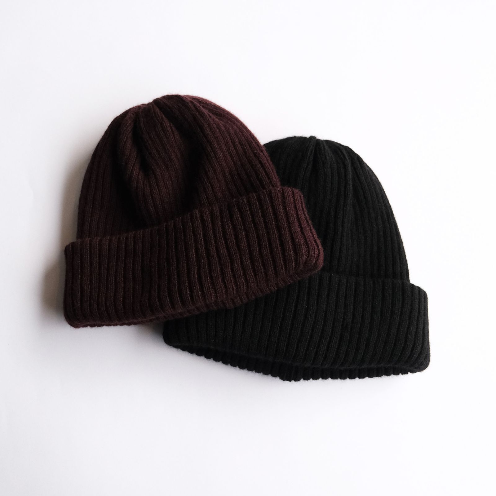 COMESANDGOES - Cashmere Knit -ニットキャップ-（Black / ブラック