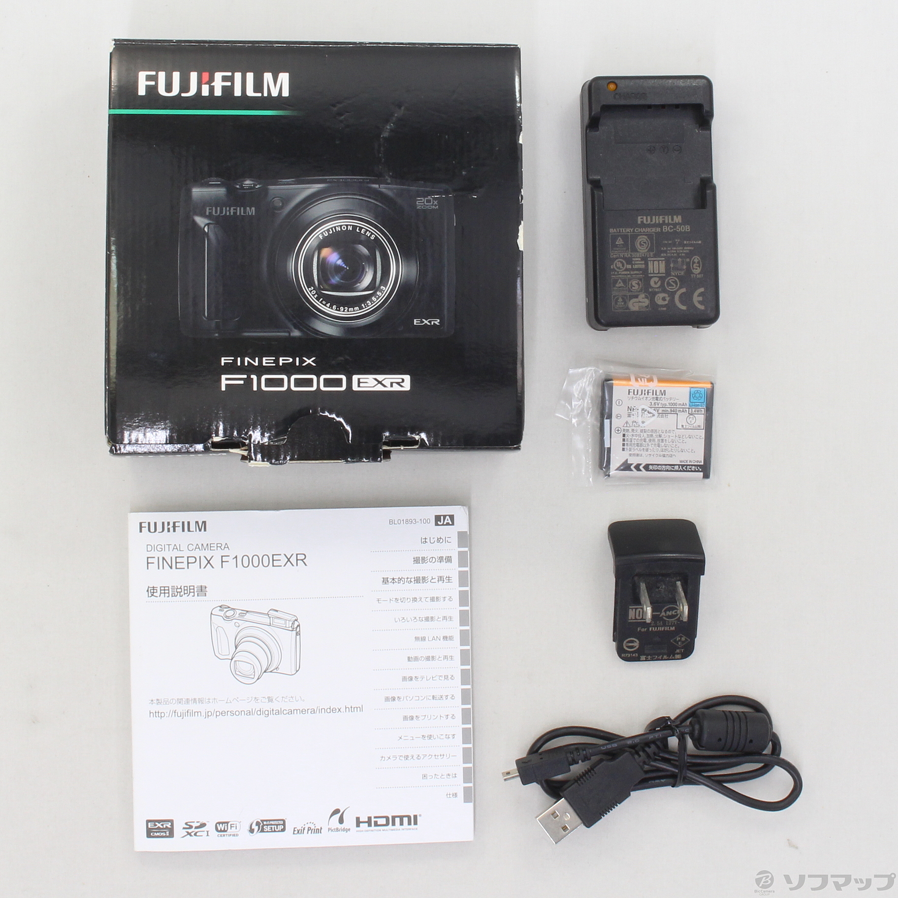 中古】FinePix F1000EXR ブラック [2133029189727] - リコレ