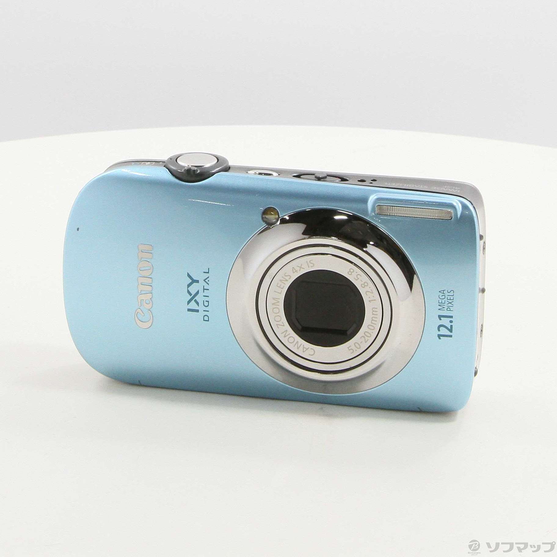 キヤノン IXY DIGITAL 510 IS ブルー コンデジ カメラ 中古 中古】IXY