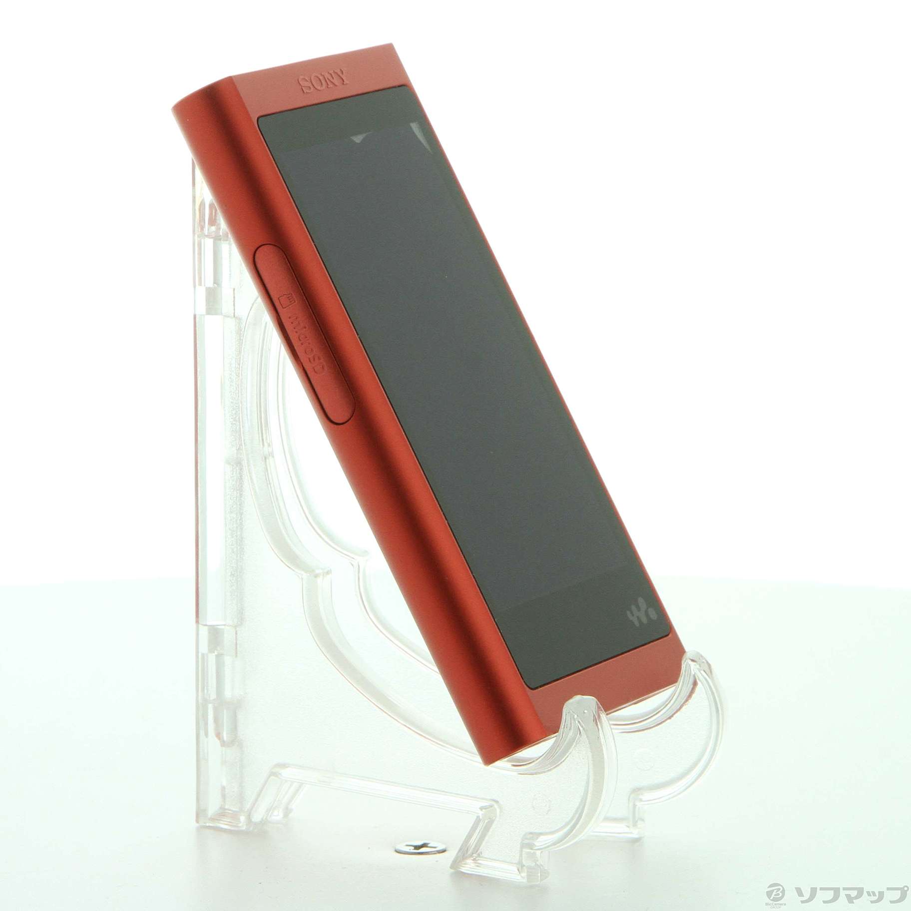 中古】WALKMAN A50シリーズ メモリ16GB+microSD トワイライトレッド NW