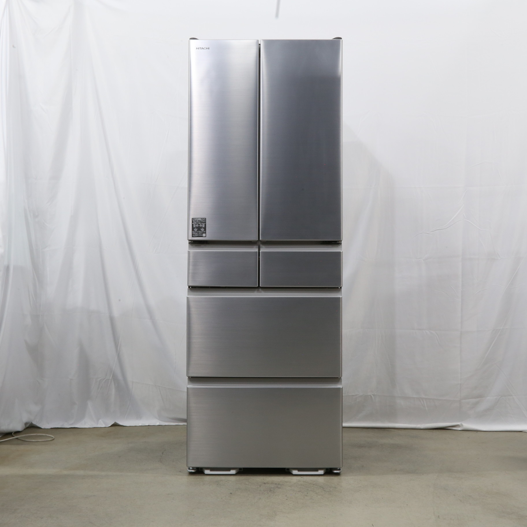 中古】〔展示品〕 冷蔵庫 Hタイプ シルバー R-H54V-S ［幅65cm ／540L