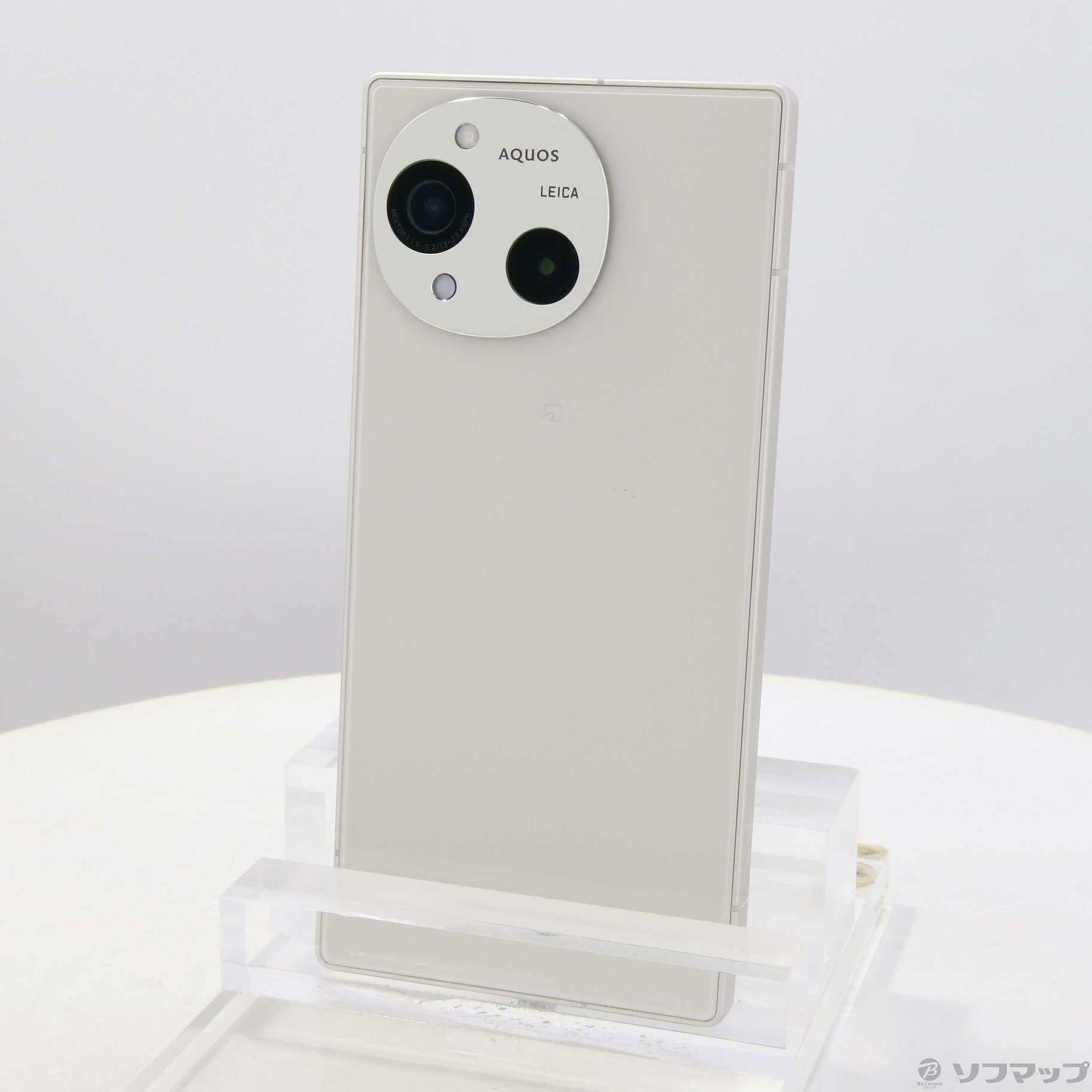 中古品〕 AQUOS R10 256GB カシミヤホワイト SH-M31 SIMフリー｜の通販