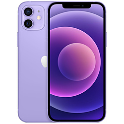 中古】iPhone12 64GB パープル MJNH3J／A SIMフリー [2133054251970