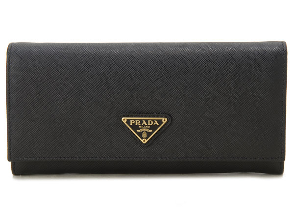 プラダ PRADA 長財布 サフィアーノ ブラック｜の通販はソフマップ[sofmap]