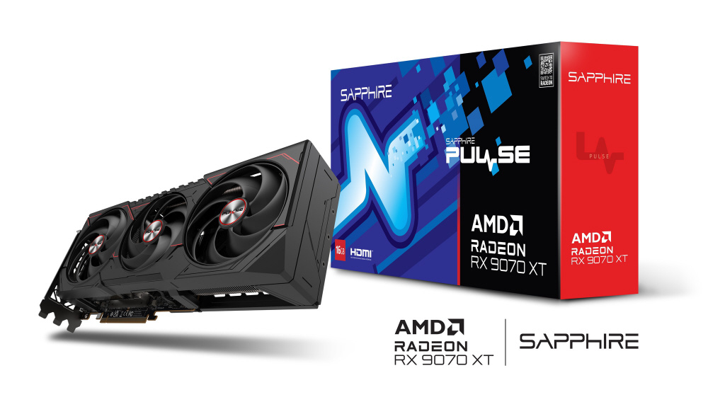 グラフィックボード PULSE Radeon RX 9070 XT GAMING 16GB GDDR6