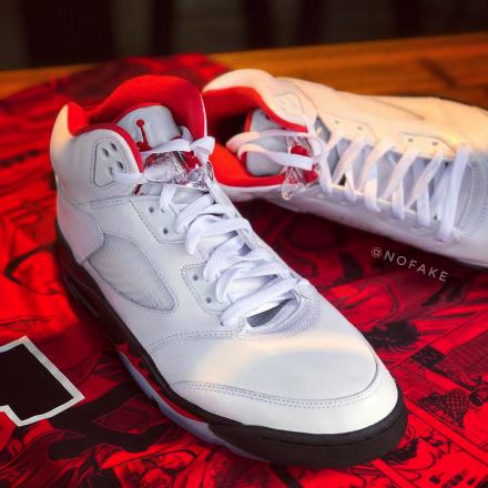 国内5月27日再販予定】ナイキ エアジョーダン 5 レトロ OG ホワイト