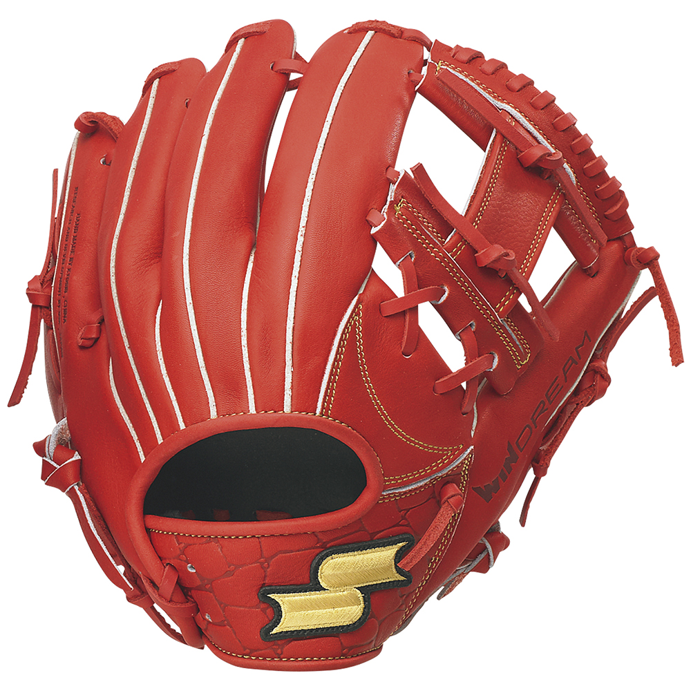 新品】SSK 軟式内野手用 プロエッジ ブラック×レッド【846型】 楽天