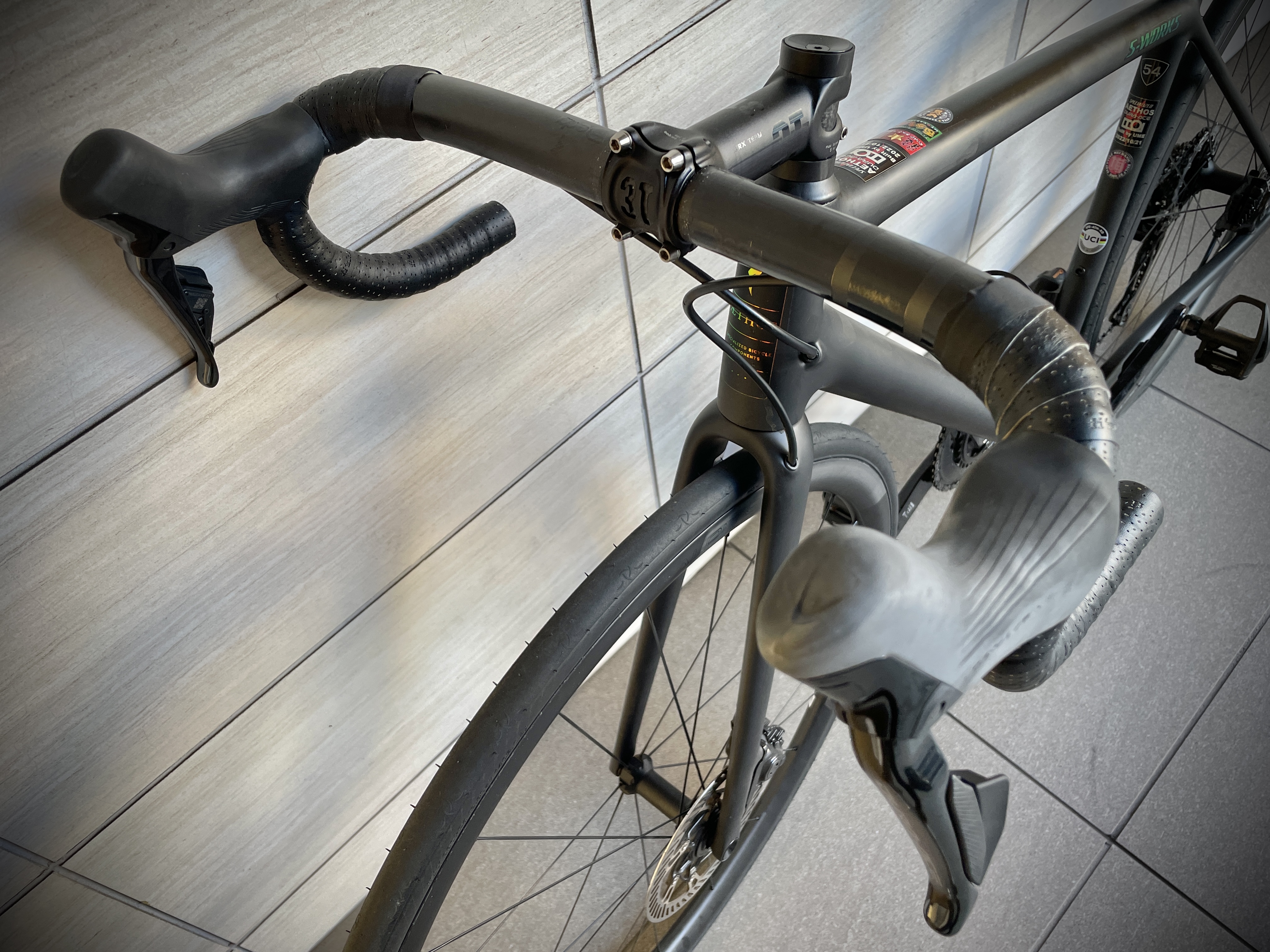 AETHOSステム一体型ハンドル導入【Specialized:Roval Alpinist SL