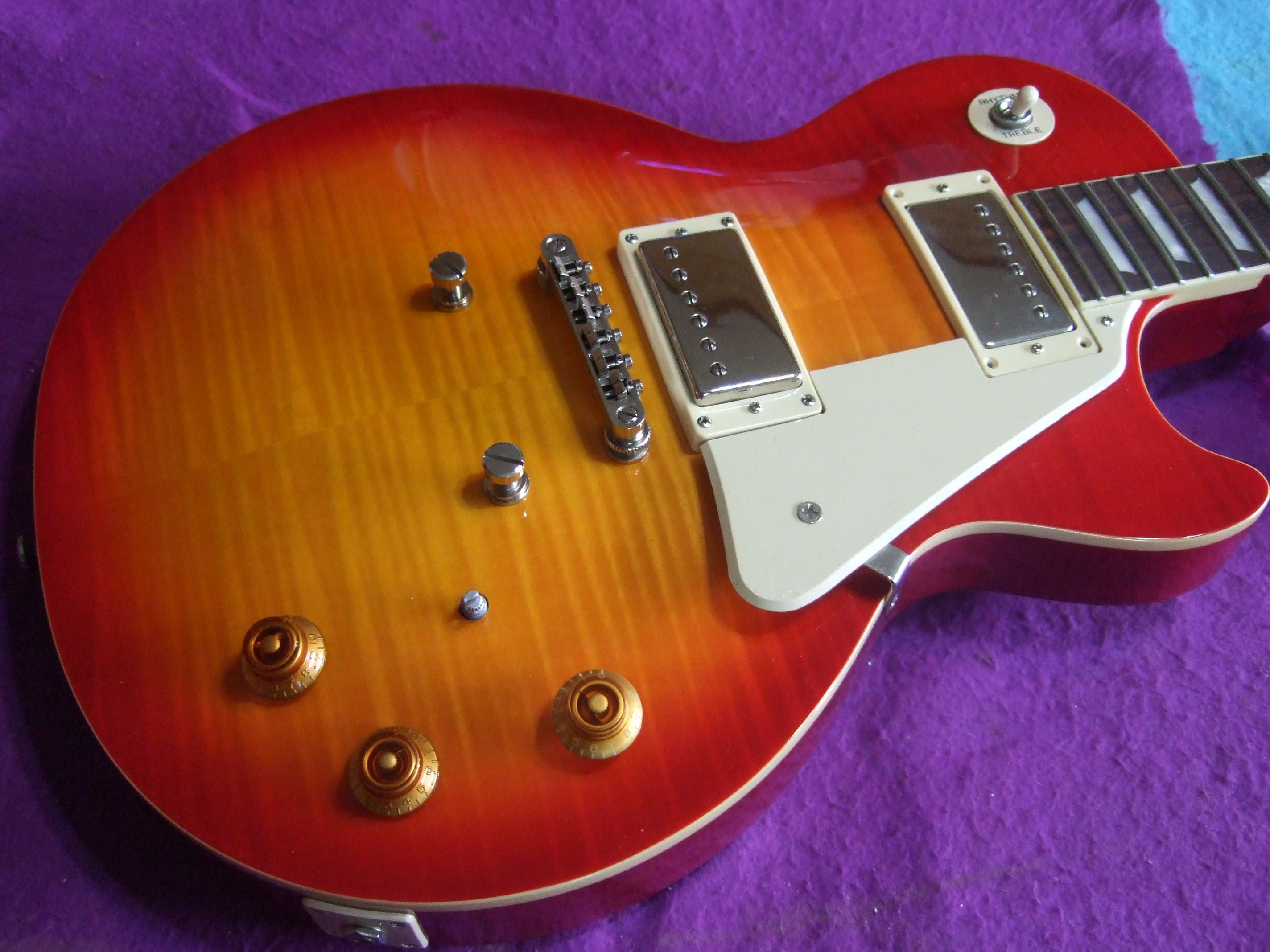 ◇Epiphone Les Paul Pro ネック折れ | 青春のギターリペア K2ギター