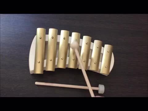楽天市場】鉄琴 アウリスグロッケン ペンタトニック 7音 楽譜付 楽器