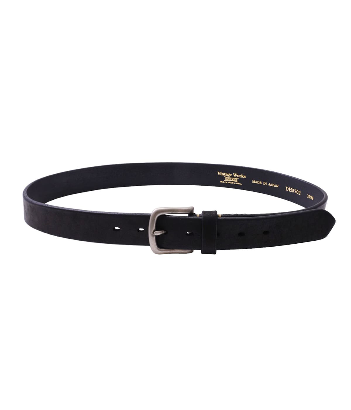 DH5702 HAND MADE LEATHER BELT | VINTAGE WORKS(ヴィンテージワークス