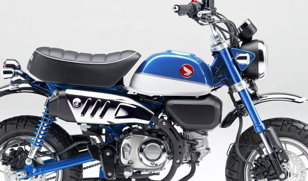 ホンダ「モンキー125」に新色「パールグリッターリングブルー」 [えん乗り]