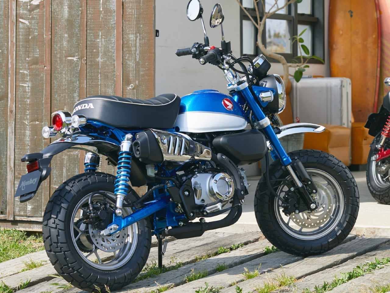 ホンダ「モンキー125」に新色「パールグリッターリングブルー」 [えん乗り]