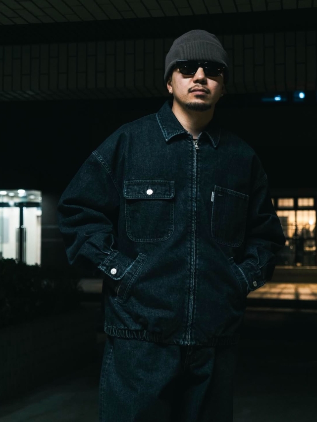 完売品 22AW COOTIE PRODUCTIONS デニム ワークジャケット Denim Zip Up Work Jacket COOTIE - メルカリ