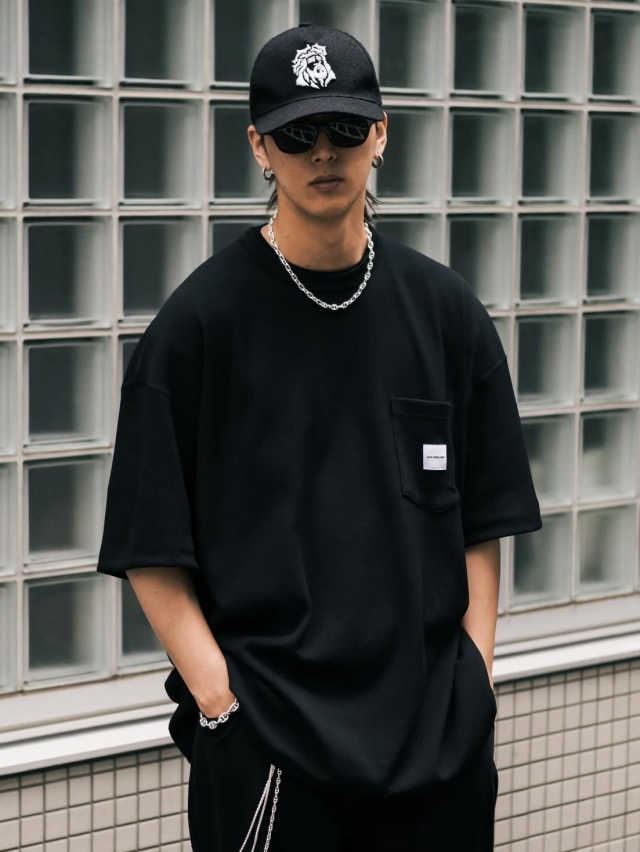 COOTIE 「T/C Waffle Error Fit S/S Tee」 エラーフィット ワッフル