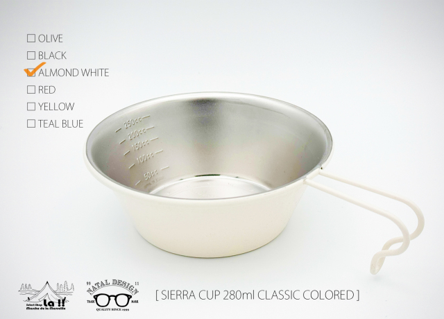バーベキュー・調理用品 NATAL DESIGN SIERRA CUP CLASSIC COLORED