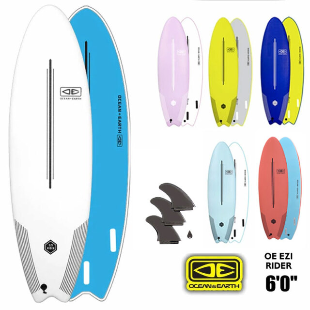 OCEAN&EARTHEZIRIDERSOFTBOARD6'0サーフボードソフトボード/初心者用