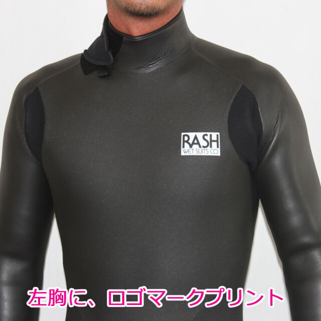 RASH ラッシュ ウェットスーツ メンズ フルスーツ 5mm×3.5mm バック