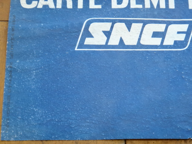 サヴィニャック SNCF ムッシュー ビンテージポスター SAVIGNAC