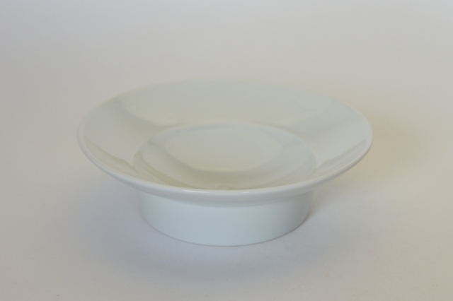 中里隆の日常のうつわ 脚付き皿 白磁器 素敵な器作家のうつわが