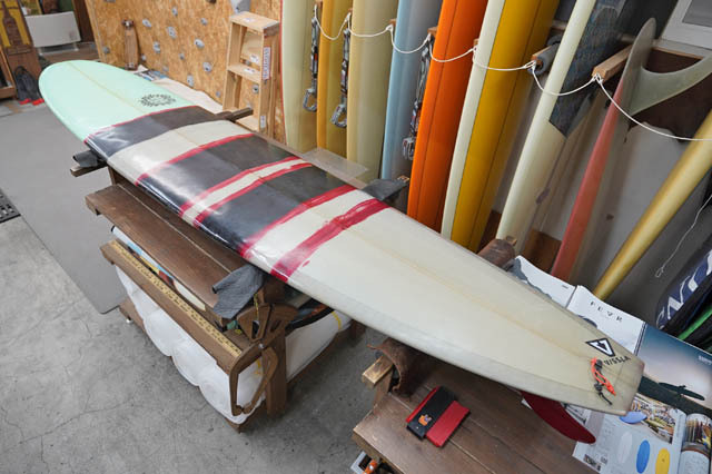 DICK BREWER 美中古ロングボード 9'3f 下重シェイプ DICK BREWER 美