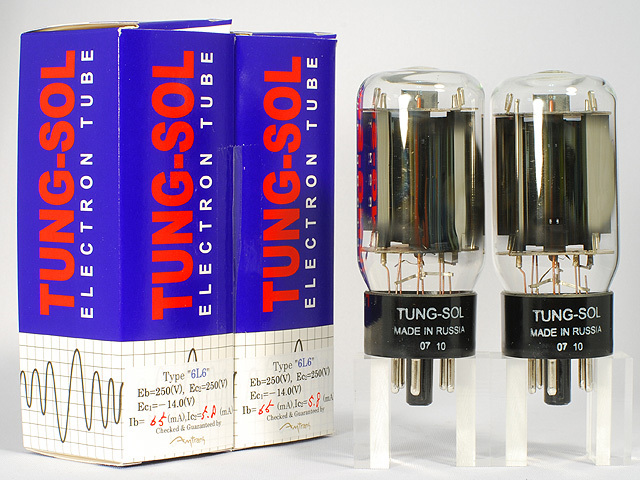 6L6GC STR Tung-Sol マッチドペア 《made in Russia》