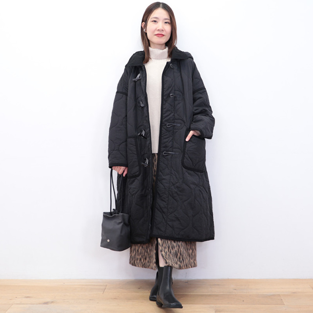KHA:KI カーキ MIL23FJK3209 ミリタリーキルトダッフルコート MIL
