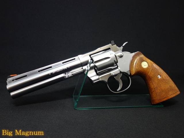 タナカコルトパイソン357マグナムRモデルガスガンイーストAホルスター付