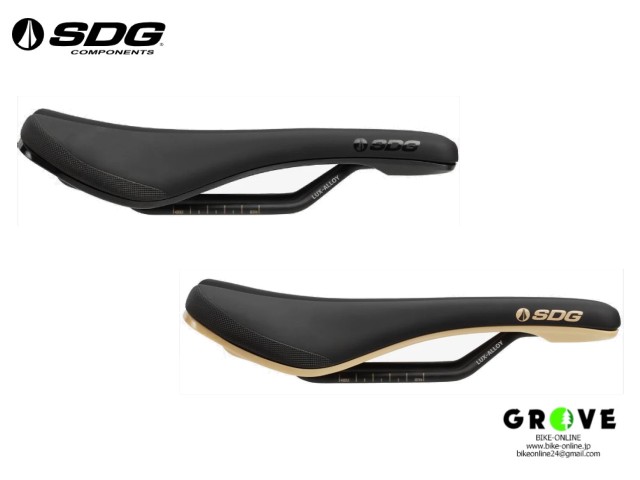 SDG [ BEL-AIR 3.0 Lux-Alloy サドル ] Black / TAN ベルエアー【GROVE
