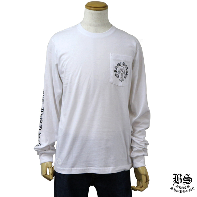 クロムハーツロングTシャツ（ロンT）ヘアリークロス＆ホースシュー