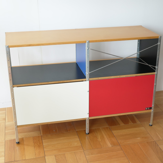 Herman Miller】イームズストレージユニット2段2列 ESU230 ドア付き