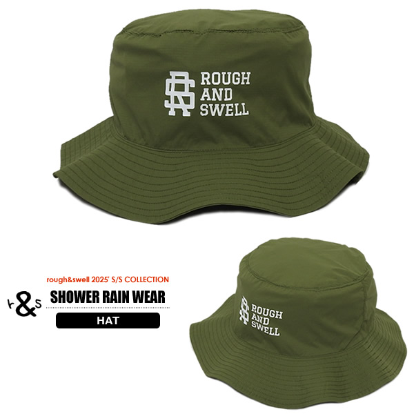 rough&swell［ラフアンドスウェル］SHOWER RAIN WEAR/3点セットレイン