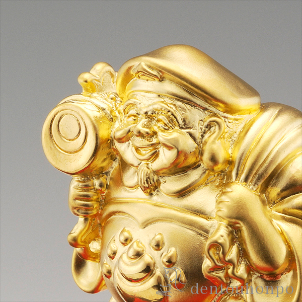送料無料】 純金 大黒様 15g / 光則（金工芸） 恵比寿 大黒 宝船 置物
