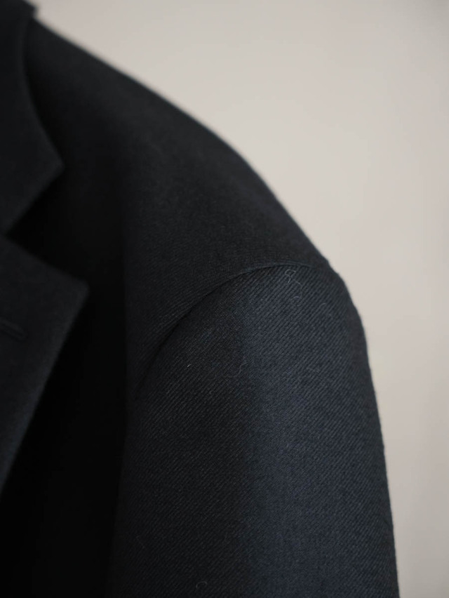 REVERBERATE リバーバレイト / LONG TAILORED JACKET ブラック