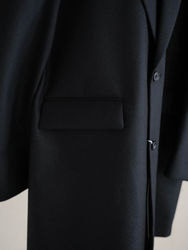 REVERBERATE リバーバレイト / LONG TAILORED JACKET ブラック