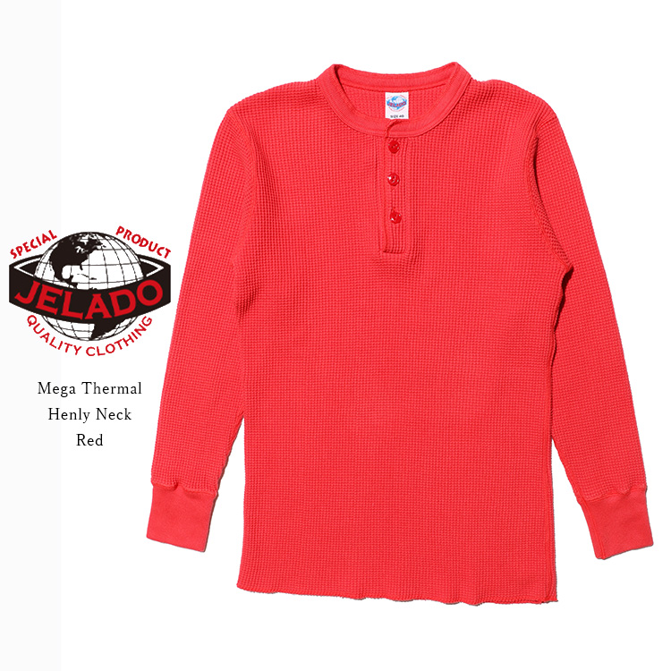 JELADO ジェラード AB94236 Mega Thermal Henly Neck メガサーマル