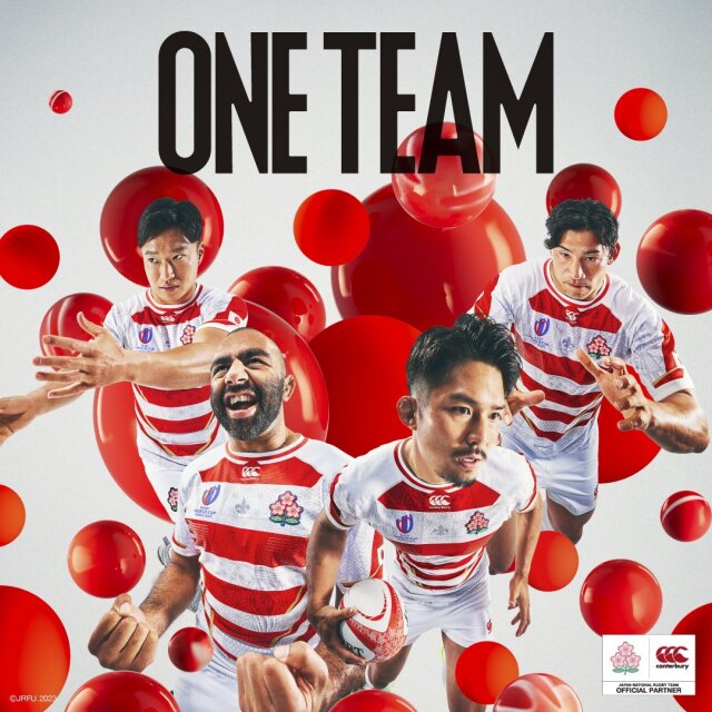 カンタベリー】ジャパンRWC2023レプリカホームジャージー