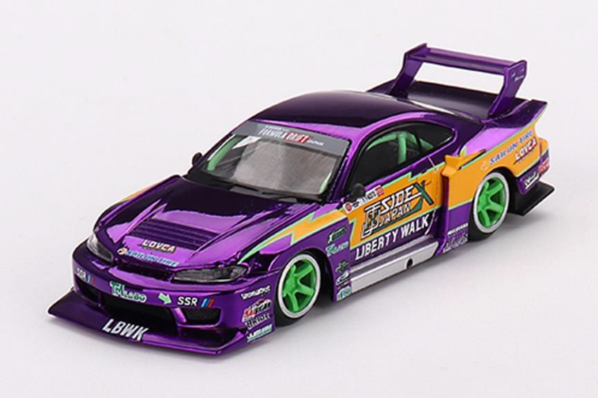 即発送！MINI GT リバティーウォーク 日産 S15 原宿限定 MINI GT