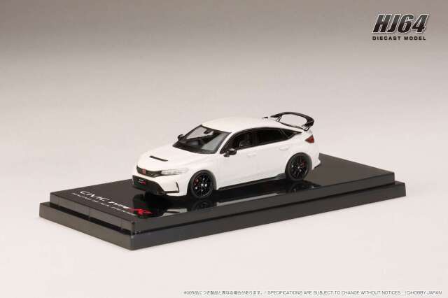 ホビージャパン 1/64 (ダイキャスト製) ホンダ CIVIC TYPE R (FL5