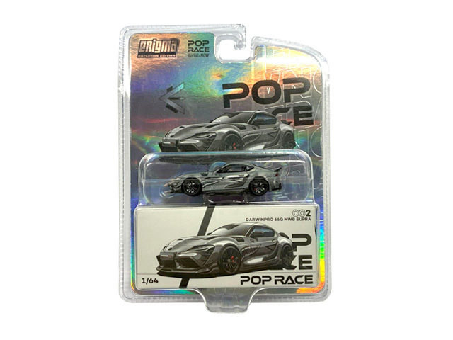 POP RACE x Enigma 1/64 (ダイキャスト製) Darwin Pro 66G NWB Supra