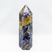 1.6Kg フラワーアメジストクラスター カルサイト共生[T504-6627]